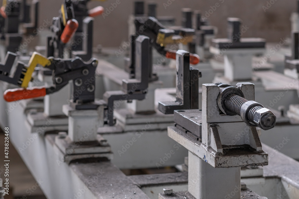 printing press in a factory printing press in a factory