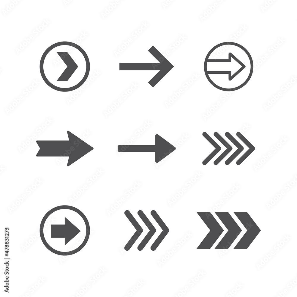 Arrows icons, big set. Arrows vector collection. Arrows icons, big set. Arrows vector collection.