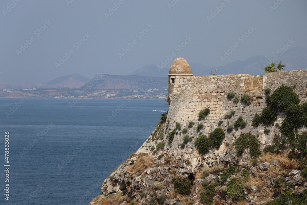 The Fortezza of Rethymno on Crete, Greece
