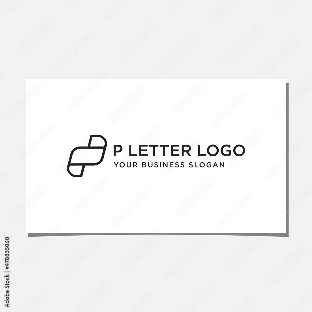 P LETTER LOGO DESIGN VECTOR P LETTER LOGO DESIGN VECTOR