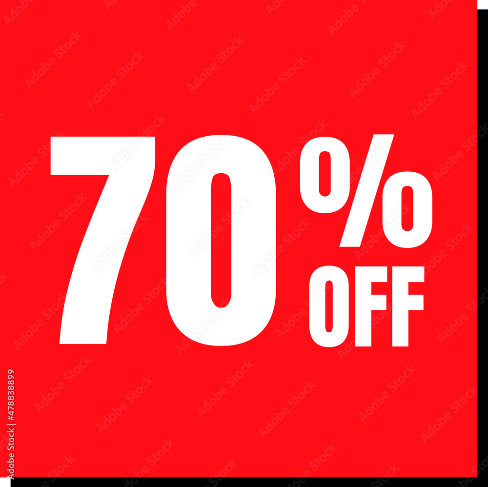 Red frame with black shadow for Special Offer: 10%, 20%, 30%, 40%, 50%, 60%, 70%, 80%, 90%. Red frame with black shadow for Special Offer: 10%, 20%, 30%, 40%, 50%, 60%, 70%, 80%, 90%.