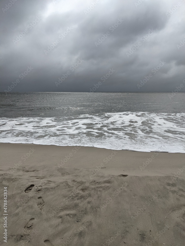 storm on the sea