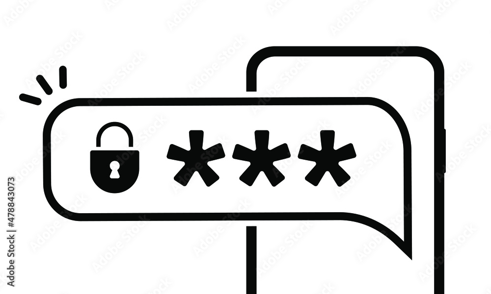 Security phone icon. Phone password icon. Protection personal data icon. Security phone icon. Phone password icon. Protection personal data icon.