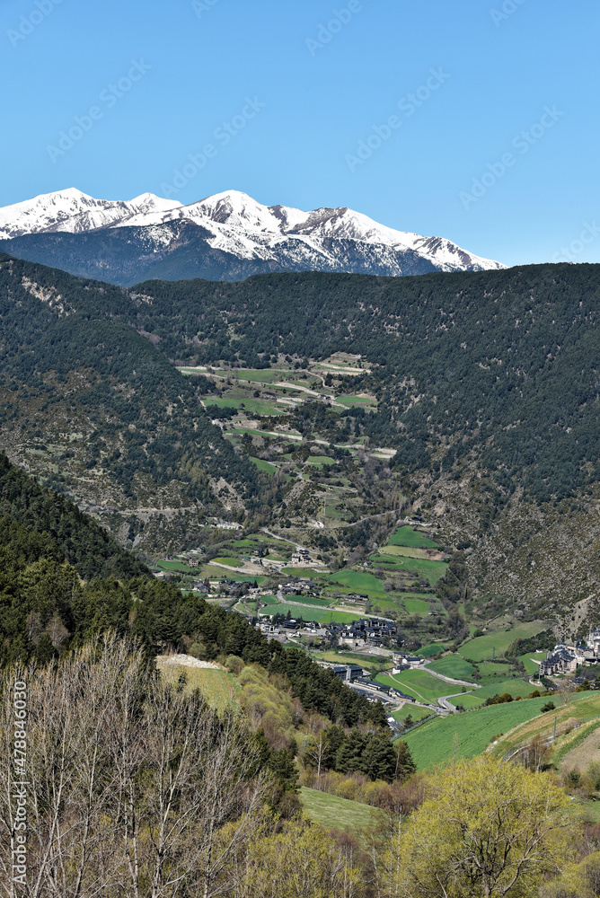 Andorra - Encamp - Mirador del Bosc de les Allaus - Zufahrt