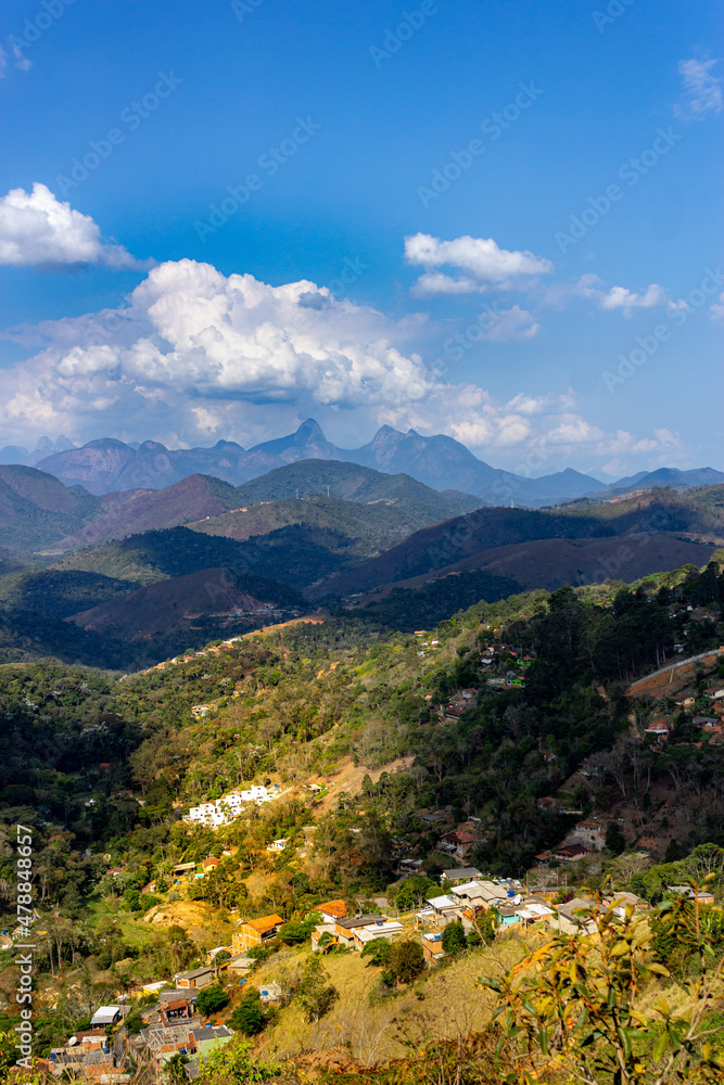 landscape in the mountains