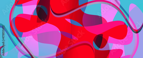 abstract vector background. banner template 