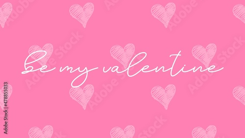  Valentine's day gift cart with be my valentine text. Love related items. Home decoration printable.
