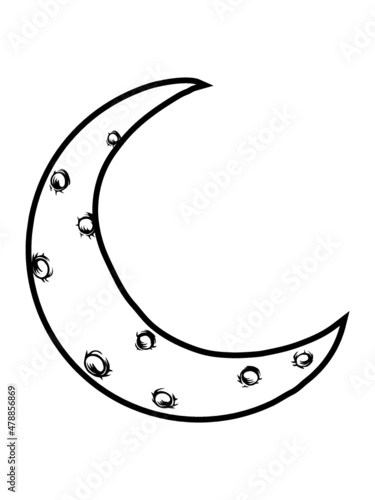 Erdtrabant Mond Clipart 