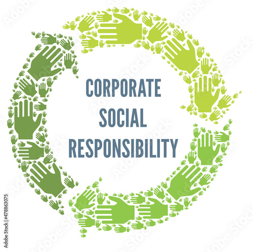 CSR corporate social responsibility symbol