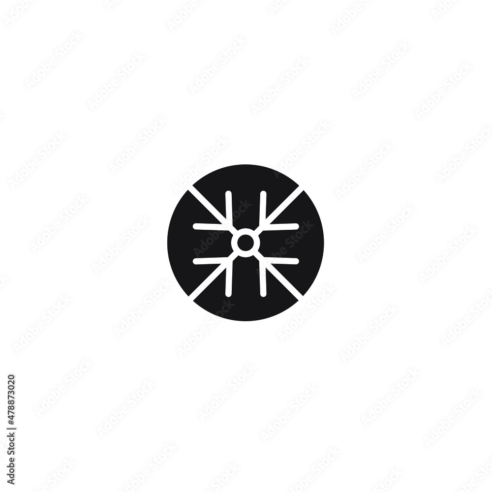 snowflake icons symbol vector elements for infographic web