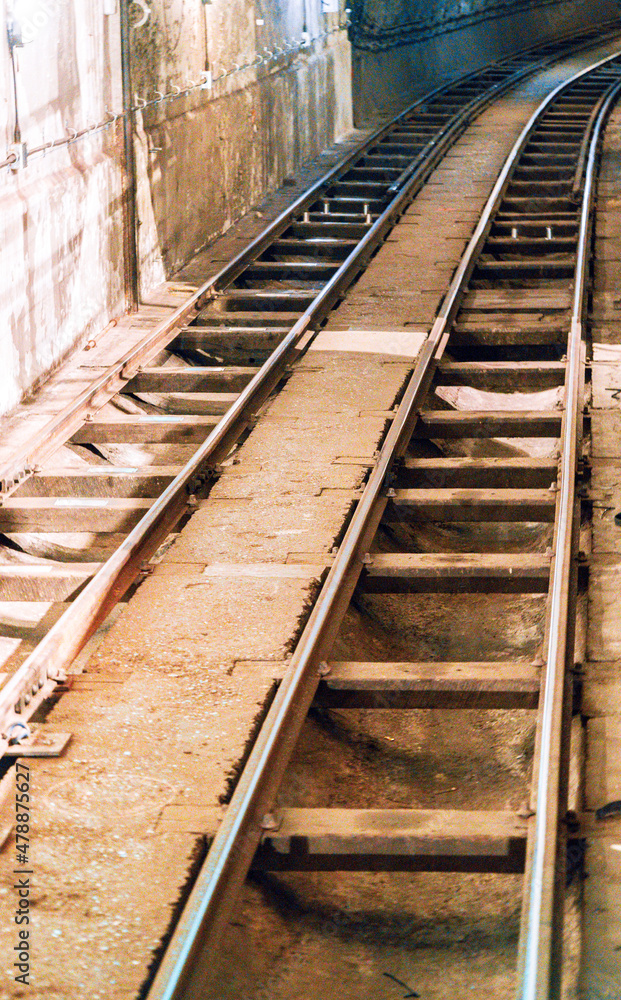 Fototapeta premium Train Railways Tracks