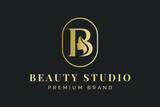 Beauty letter B monogram logo