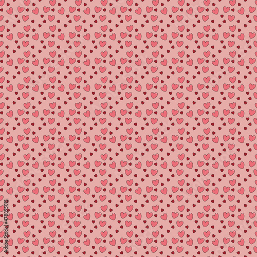 Valentine's Day vector, Seamless pattern, background, wallpaper
