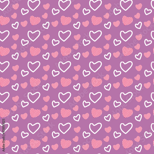 Valentine's Day vector, Seamless pattern, background, wallpaper
