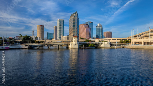 Aerial View Of The City Of Tampa, Florida