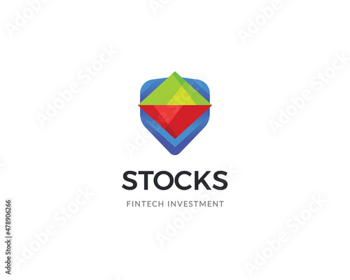 Financial stock exchange logo design Free Download Financial stock exchange logo design - GFXLoad