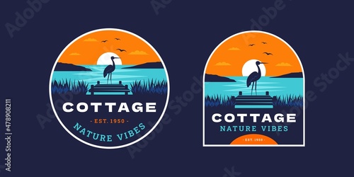 Emblem lake logo