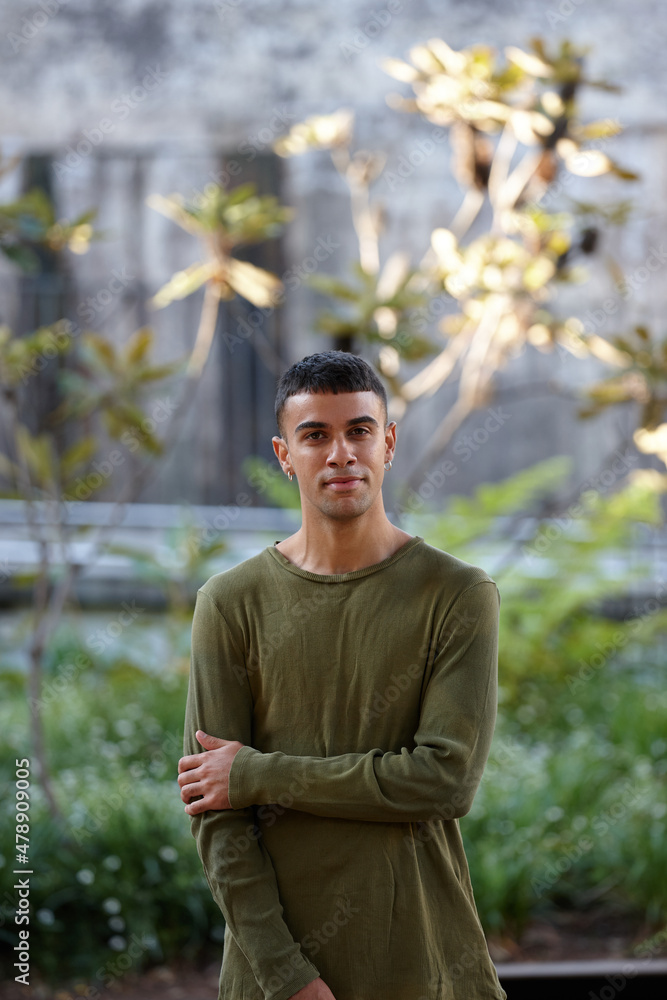 Portrait of young Indigenous Australian man Portrait of young Indigenous Australian man