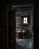 Abandoned house in the arctic