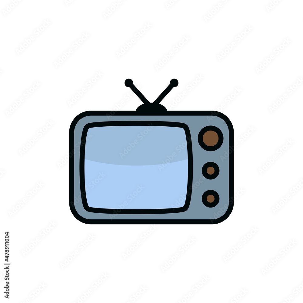 television icon design vector templates television icon design vector templates