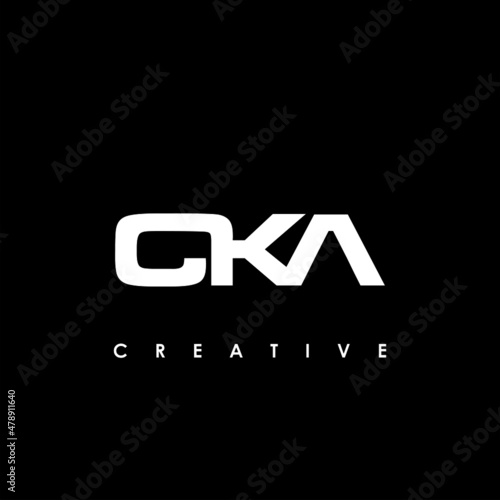 CKA Letter Initial Logo Design Template Vector Illustration photo