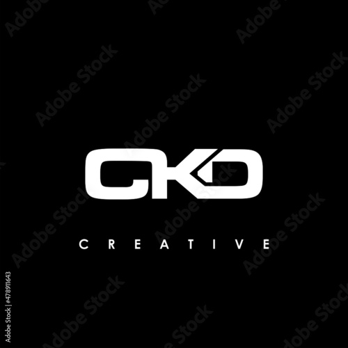 CKD Letter Initial Logo Design Template Vector Illustration