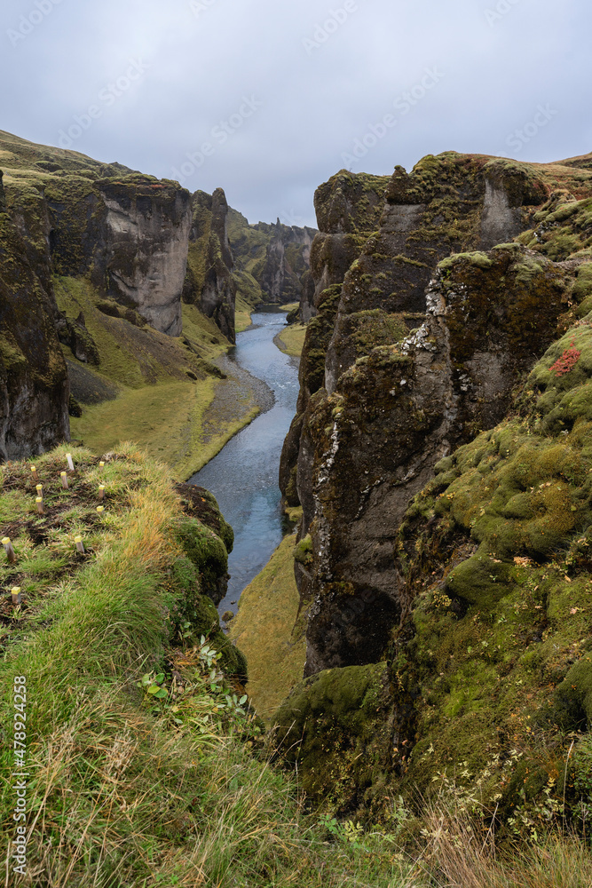 Beautiful Icelandic Canyon Beautiful Icelandic Canyon