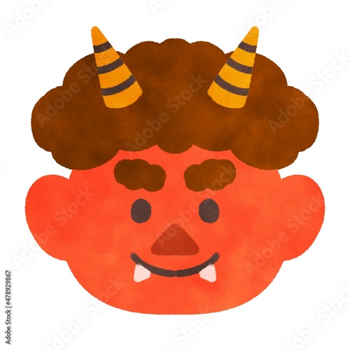 赤鬼 イラスト素材