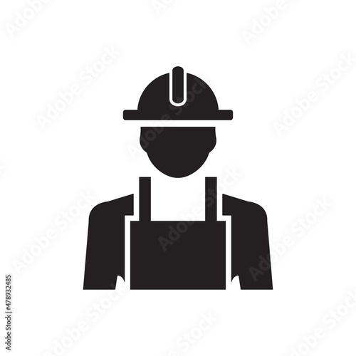 Worker icon ( vector illustration )