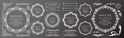 バレンタインデーのフレームデザイン。豪華でエレガントな装飾。アンティーク。ビンテージ。ゴージャス。エレガンス。