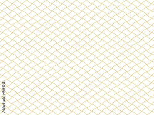 分銅繋ぎ　シームレスな和柄の背景のベクターイラスト