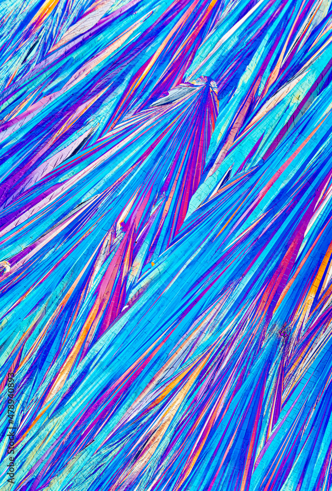 Beta Analine and L-Glutamin crystals Beta Analine and L-Glutamin crystals