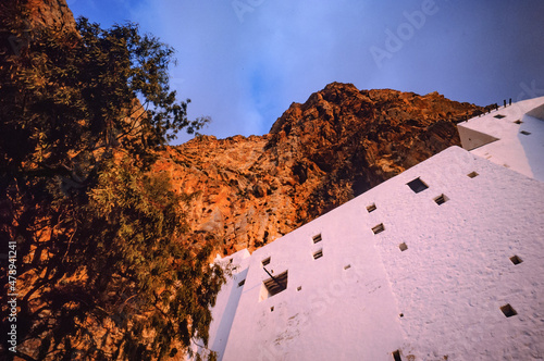 monastery of chozoviotissa on the greek island of amorgos