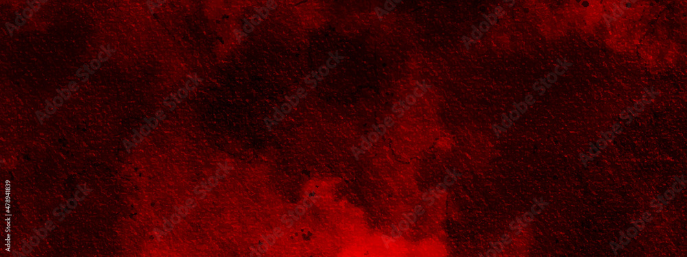 Watercolor red grunge background painting. Watercolour old deep maroon  color backdrop. Stains on paper texture. abstract red background texture wall  wallpaper. Stock Vector | Adobe Stock