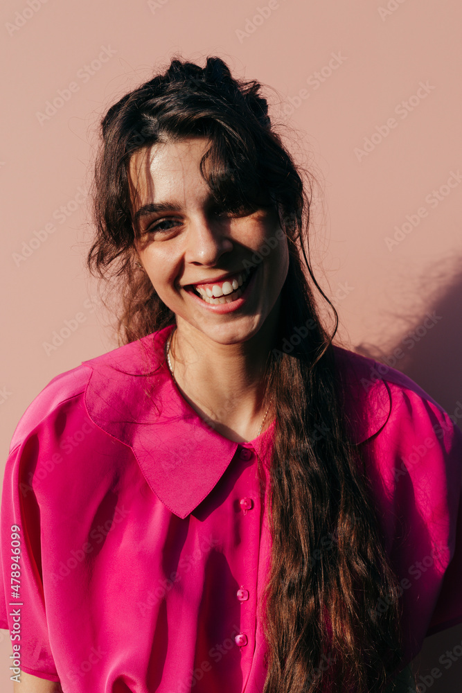 Woman Pinky Portrait Woman Pinky Portrait