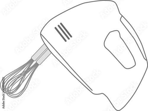 ミキサーのイラスト素材