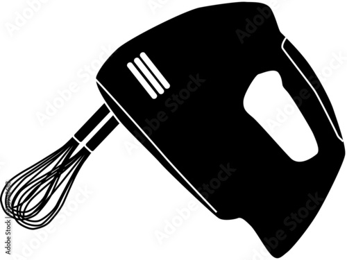 ミキサーのイメージ「シルエット」