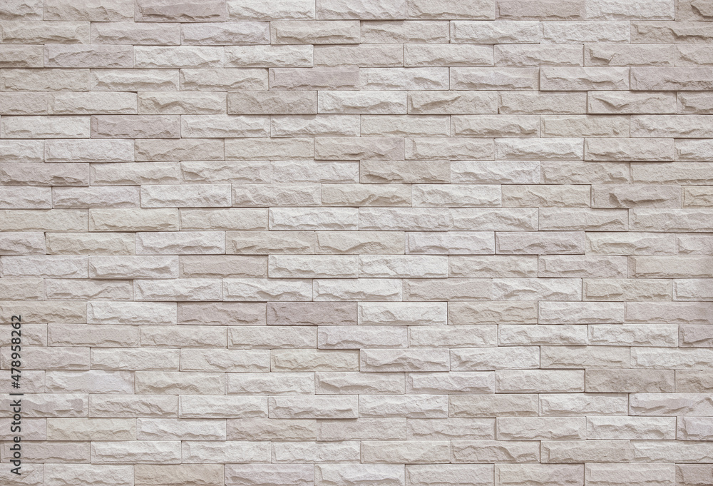 Cream and white brick wall texture background. Brickwork and stonework flooring interior rock old pattern old vintage brick wall backdrop decoration Cream and white brick wall texture background. Brickwork and stonework flooring interior rock old pattern old vintage brick wall backdrop decoration