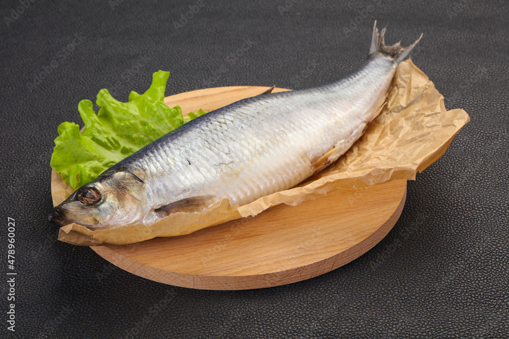 Salted herring fish