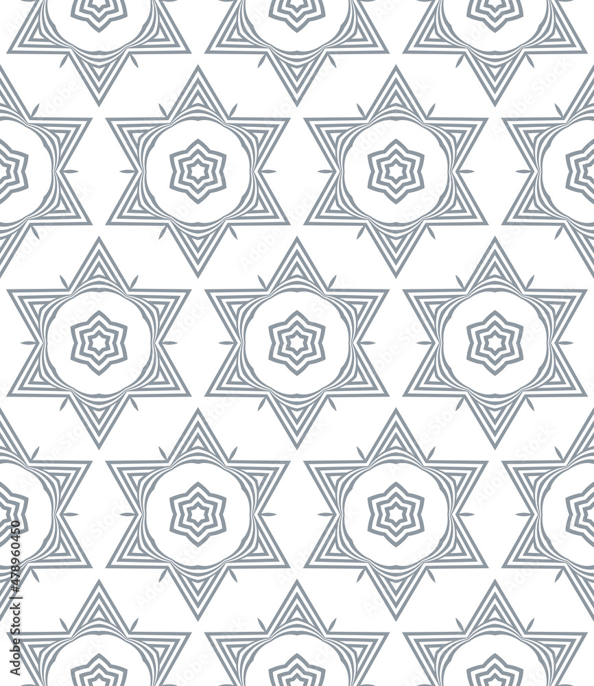Fototapeta premium Seamless vector background. Decorative print design