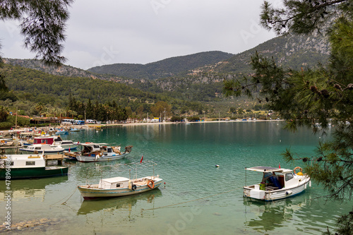 View of Akbuk Bay Gokova, Mugla