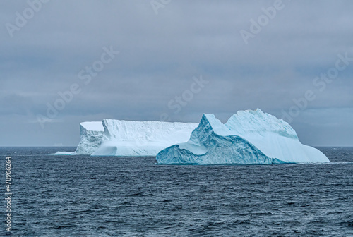 Iceberg in South Atlantic Ocean, Antarctica