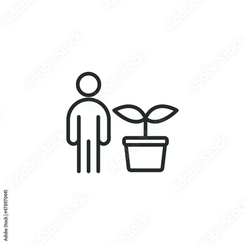 simple vector icon Evolved editable. isolated on white background. 