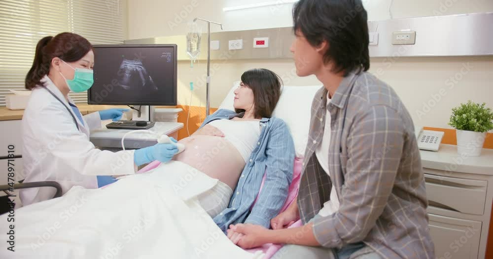 pregnant woman have ultrasound scan pregnant woman have ultrasound scan