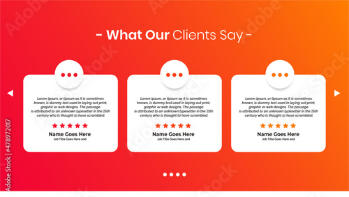 Creative Wed Testimonial banner, Quote , Infographic, Banner Template Editable Vector Illustration
