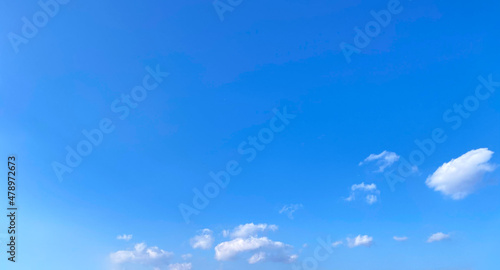 青空と白い雲