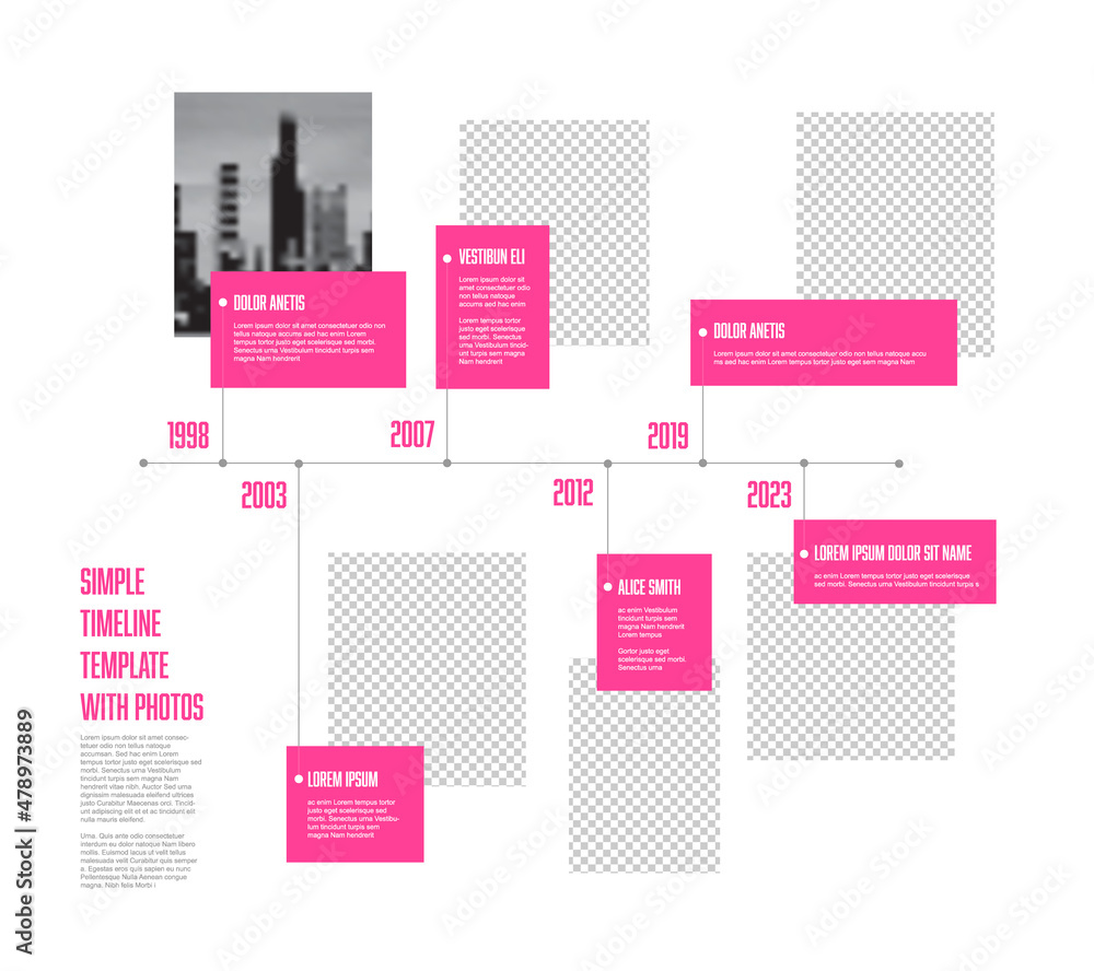 simple-minimalistic-horizontal-photo-timeline-template-with-pink-accent