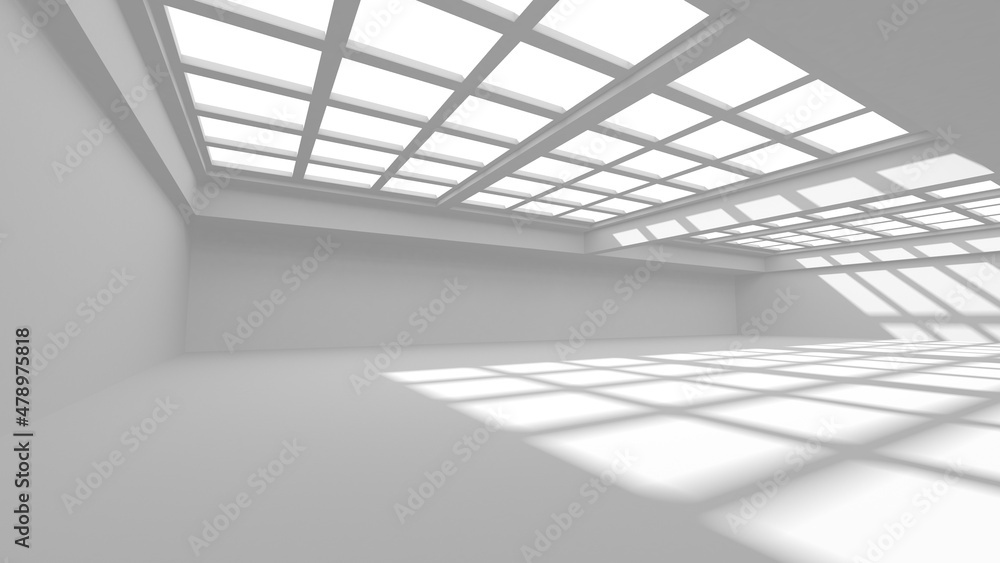 White Modern Background. Abstract Building Concept White Modern Background. Abstract Building Concept