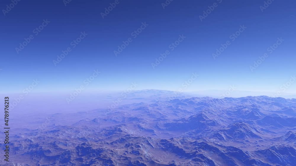 Beautiful alien landscape at sunset 3d rendering Beautiful alien landscape at sunset 3d rendering