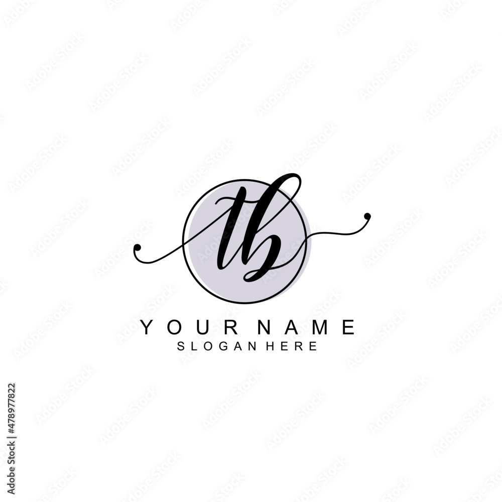 TB initial Luxury logo design collection TB initial Luxury logo design collection